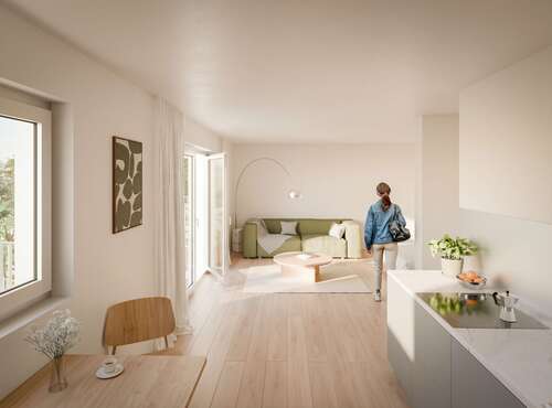 Foto - Wohnung zum Kaufen in Kösching 250.300,00 € 42.76 m²