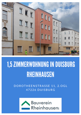 Foto - Wohnung zum Mieten in Duisburg 219,18 € 33.36 m²