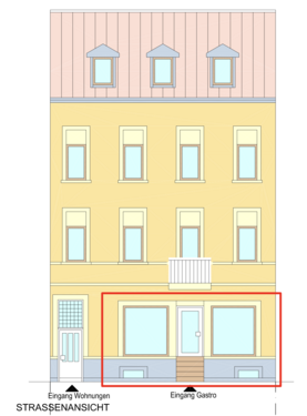 Foto - Gastronomie in Freiburg 3.550,00 € 114 m²