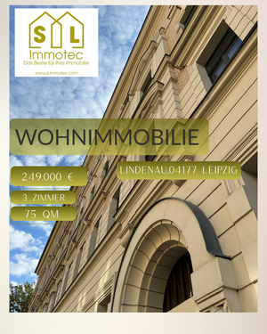 Foto - Wohnung zum Kaufen in Leipzig 249.000,00 € 75 m²