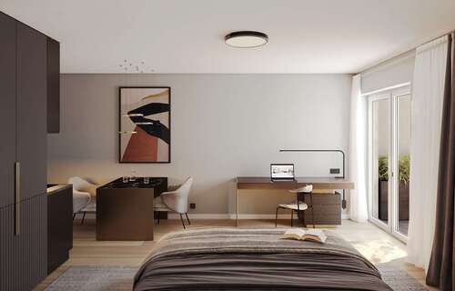 Foto - Wohnung zum Mieten in München Feldmoching 750,00 € 21.38 m²