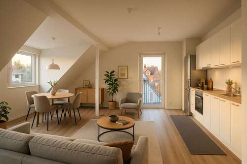 Foto - Wohnung zum Mieten in München - Allach 1.300,00 € 48.28 m²