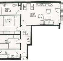 Wohnung zum Mieten in Waldheim 475,00 € 79.79 m²
