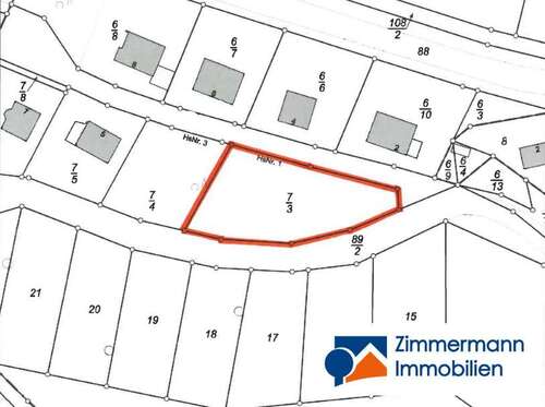 Foto - Grundstück zu verkaufen in Reichenberg 50.000,00 € 1444 m²