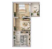 Wohnung zum Kaufen in Potsdam 340.000,00 € 64 m²