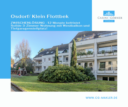 Foto - Wohnung zum Mieten in Hamburg 1.100,00 € 84.3 m²