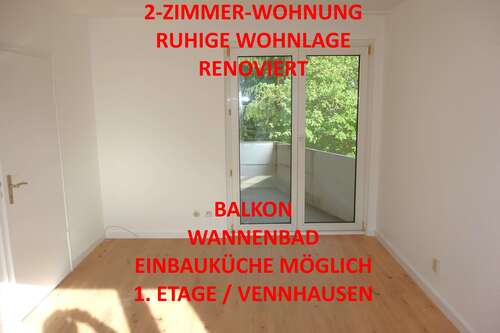 Foto - Wohnung zum Mieten in Düsseldorf 490,00 € 46 m²