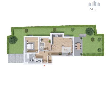 Foto - Wohnung zum Kaufen in Schwäbisch Gmünd 442.000,00 € 87.68 m²