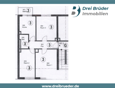 Foto - Wohnung zum Kaufen in Münster 275.000,00 € 70 m²