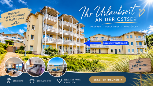 Foto - Wohnung zum Kaufen in Göhren 289.000,00 € 59 m²