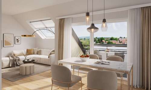 Foto - Wohnung zum Kaufen in Augsburg 467.500,00 € 61.98 m²