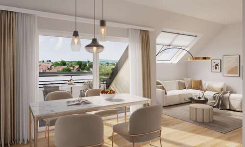 Foto - Wohnung zum Kaufen in Augsburg 445.500,00 € 58.85 m²