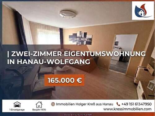 Foto - Wohnung zum Kaufen in Hanau 165.000,00 € 56 m²