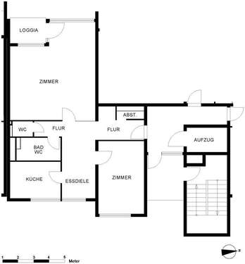 Foto - Wohnung zum Mieten in Bremen 510,00 € 79.15 m²