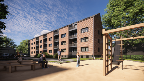 Foto - Wohnung zum Mieten in Bad Bramstedt 763,63 € 61.09 m²