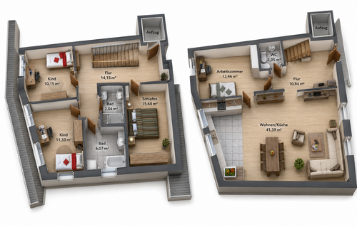 Foto - Wohnung zum Kaufen in Lustadt 409.000,00 € 127 m²