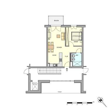 Foto - Wohnung zum Mieten in Weinböhla 688,00 € 55 m²
