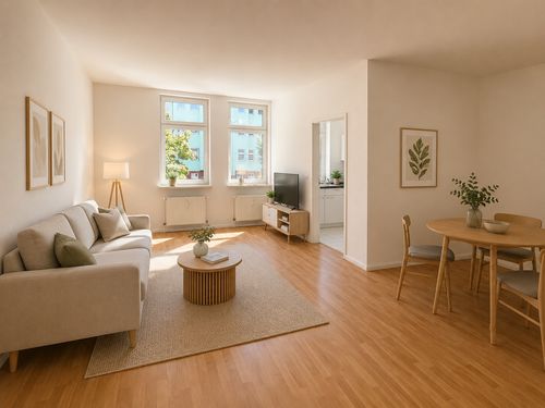 Foto - Wohnung zum Mieten in Magdeburg 360,00 € 43.97 m²