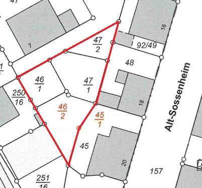 Foto - Grundstück zu verkaufen in Frankfurt am Main 199.000,00 € 293 m²