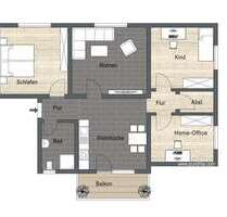 Wohnung zum Mieten in Plaidt 1.000,00 € 90 m²