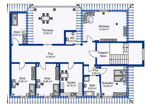 Foto - Wohnung zum Kaufen in Limbach-Oberfrohna 275.000,00 € 169.8 m²