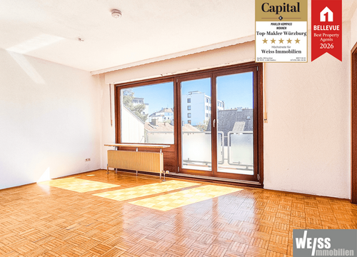 Foto - Wohnung zum Kaufen in Würzburg 200.000,00 € 43 m²
