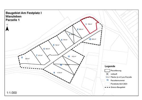 Foto - Grundstück zu verkaufen in Wanzleben-Börde 112.960,00 € 706 m²