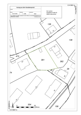 Foto - Grundstück zu verkaufen in Hemer 99.000,00 € 710 m²