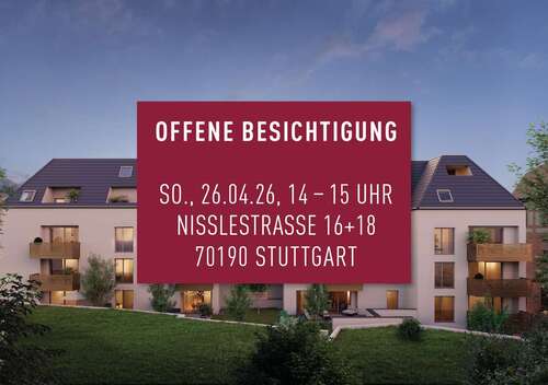 Foto - Wohnung zum Kaufen in Stuttgart Stuttgart-Ost 639.500,00 € 84 m²