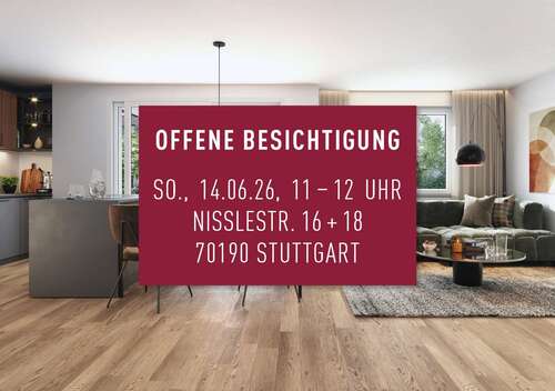 Foto - Wohnung zum Kaufen in Stuttgart Stuttgart-Ost 639.500,00 € 84 m²