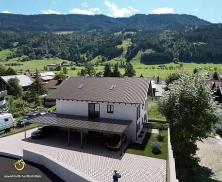Foto - Wohnung zum Kaufen in Oberstaufen Wiedemannsdorf 364.000,00 € 69.98 m²