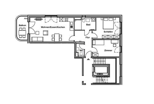 Foto - Wohnung zum Kaufen in Ansbach 195.000,00 € 80 m²