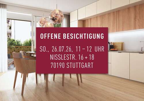 Foto - Wohnung zum Kaufen in Stuttgart Stuttgart-Ost 739.800,00 € 89 m²