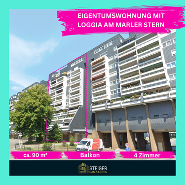 Foto - Wohnung zum Kaufen in Marl 139.000,00 € 90.5 m²