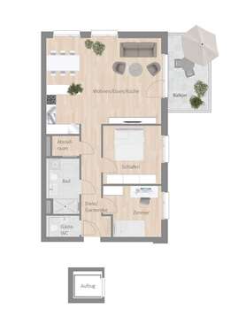 Foto - Wohnung zum Mieten in Besigheim 1.180,00 € 86 m²