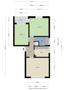 Foto - Wohnung zum Kaufen in Duisburg 89.000,00 € 72 m²