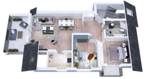 Foto - Wohnung zum Kaufen in Rodgau 229.000,00 € 60 m²