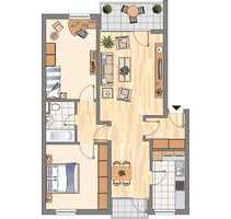 Wohnung zum Mieten in Dortmund 659,00 € 73 m²