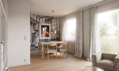 Foto - Wohnung zum Mieten in Halle 406,00 € 70 m²