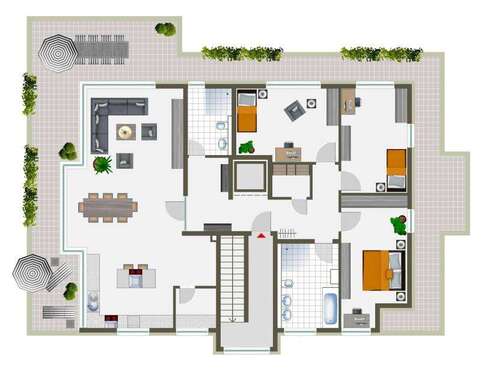 Foto - Wohnung zum Mieten in Weil im Schönbuch 2.050,00 € 167 m²