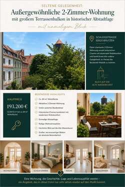 Foto - Wohnung zum Kaufen in Bautzen 193.200,00 € 84 m²