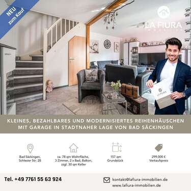 Foto - Haus zum Kaufen in Bad Säckingen 299.000,00 € 77.95 m²