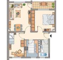 Wohnung zum Mieten in Gelsenkirchen 529,00 € 65.61 m²