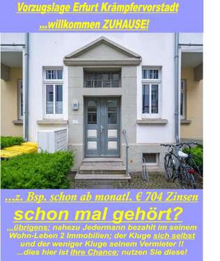 Foto - Wohnung zum Kaufen in Erfurt 299.500,00 € 88 m²