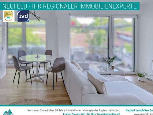 Foto - Wohnung zum Mieten in Oedheim 995,00 € 64.42 m²