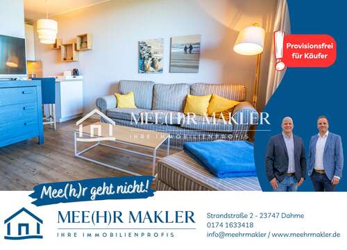 Foto - Wohnung zum Kaufen in Dahme 149.000,00 € 38.99 m²