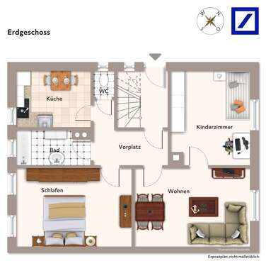 Foto - Wohnung zum Kaufen in Stuttgart 197.000,00 € 74 m²
