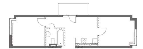 Foto - Wohnung zum Mieten in Braunschweig 770,00 € 46 m²