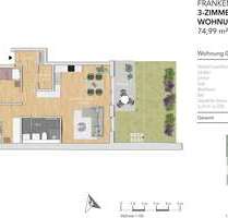 Wohnung zum Kaufen in Karlsbad 405.000,00 € 74.99 m²