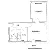 Wohnung zum Mieten in Bautzen 301,62 € 50.27 m²